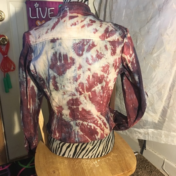 Tye dye jean jacket - Picture 4 of 4